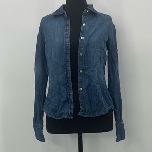 Vintage Ann Taylor Denim Top